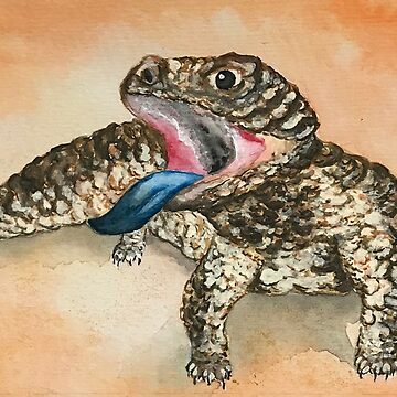 Artwork thumbnail, Sleepy Lizard by RangesCountry