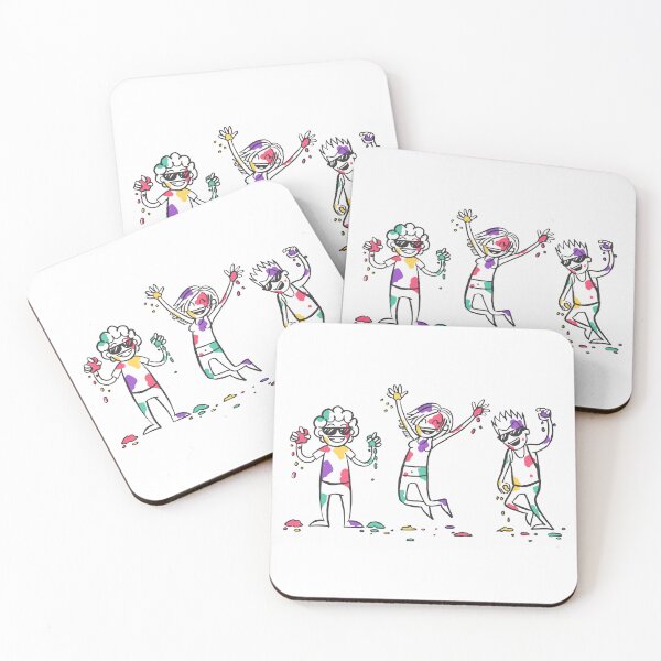 Item preview, people celebrating holi festival  designed and sold by bhavdip.