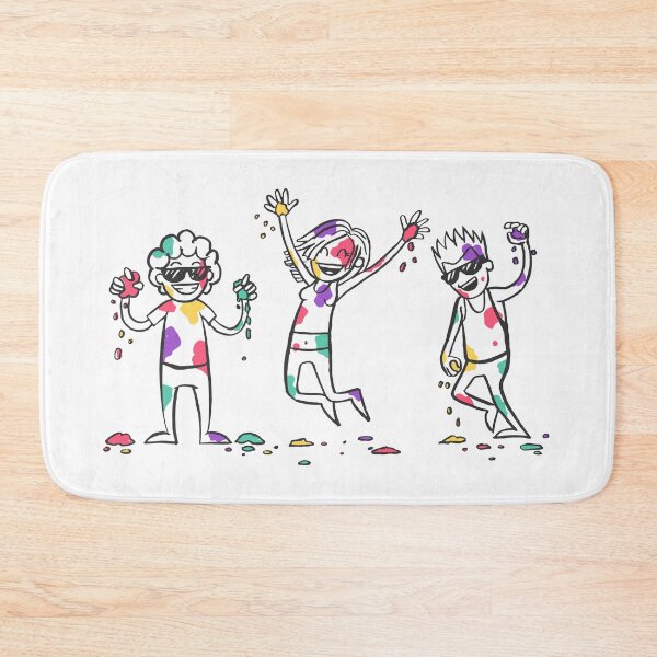 Item preview, people celebrating holi festival  designed and sold by bhavdip.