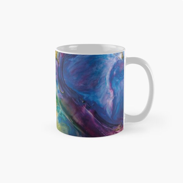 Aperçu de l'œuvre Peinture de modèle d'art abstrait. Art pastel coloré, art moderne coloré bleu, rouge, violet créée et vendue par AimiAesthetic.