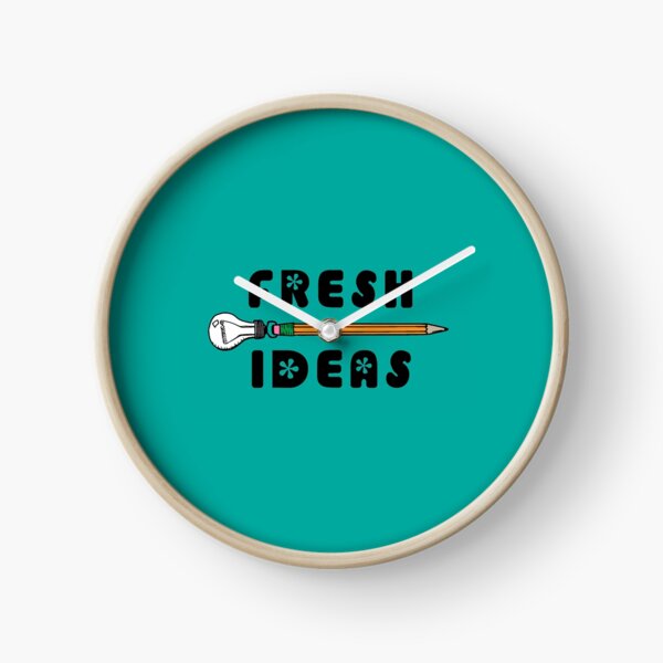 Fresh Ideas - Blue Clock