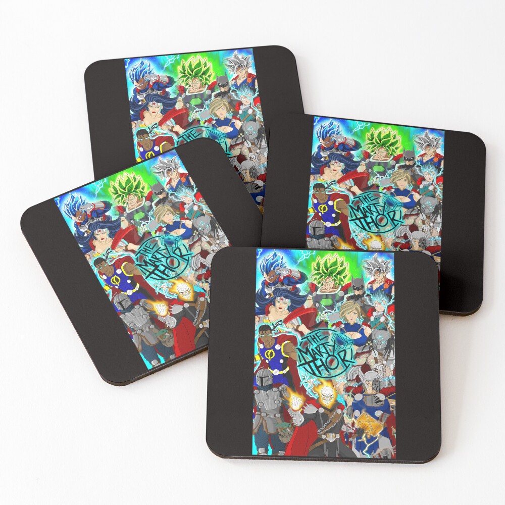 Item preview, Coasters (Set of 4) designed and sold by ThunderProps3D.