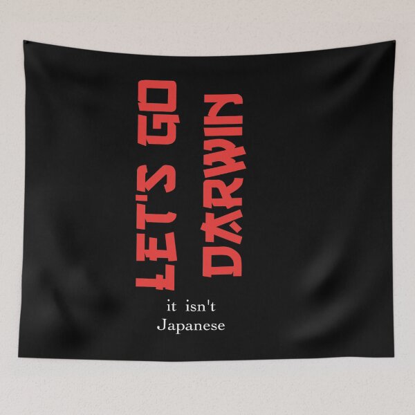 Item preview, Let’s Go Darwin Tee It Isn't Japanese Conservative US Flag designed and sold by Desinger12.