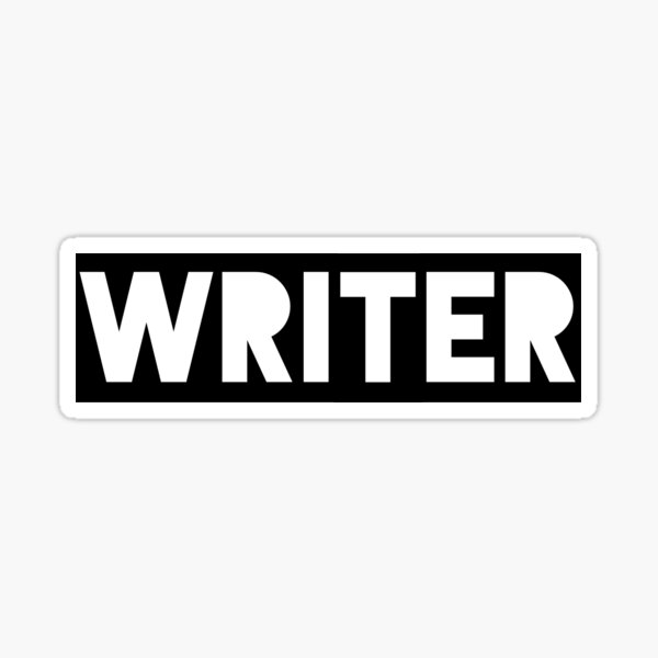 Item preview, "Writer" Original Graphic designed and sold by Sylviebinder.