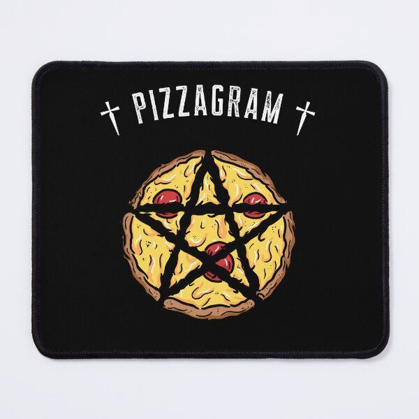 Item preview, Pizzagram, pizza + pentagram designed and sold by MindBlownWill.