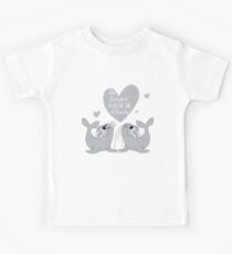 Seal Happy Ending - The Greatest Gift of all is Family - Happy Valentines Day Kids Tee