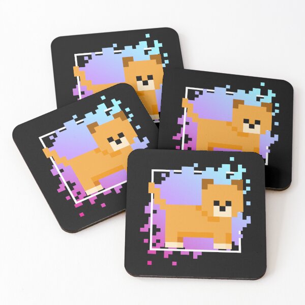 Item preview, Dog Pixel Gaming Games Art Retro designed and sold by MooonTees.
