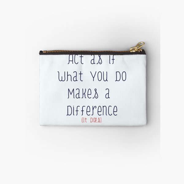 Item preview, Act As If What You Do Makes a Difference designed and sold by lemonsugarwater.