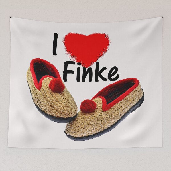 Item preview, My straw shoes - I love Finke 2.0 designed and sold by iL PhotoArt Germany.