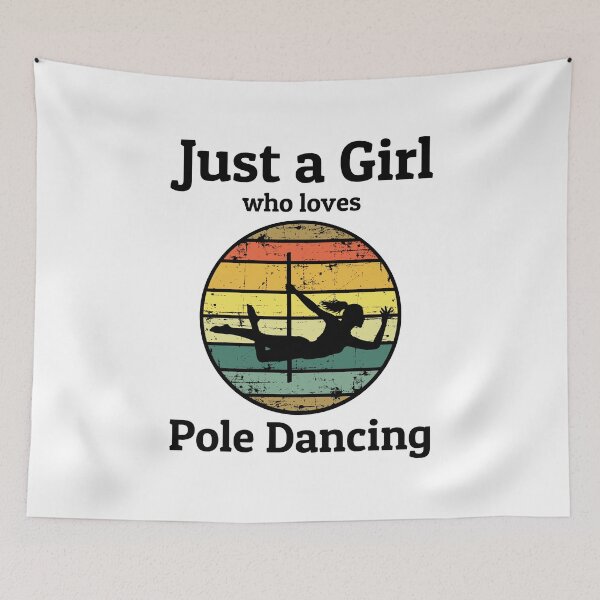 Item preview, Pole Sport Dance Dancer Acrobatics Vintage Retro designed and sold by CuteDesigns1.
