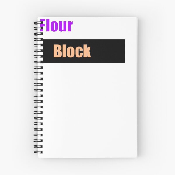Item preview, Flour Block Logo designed and sold by FlourBlock.