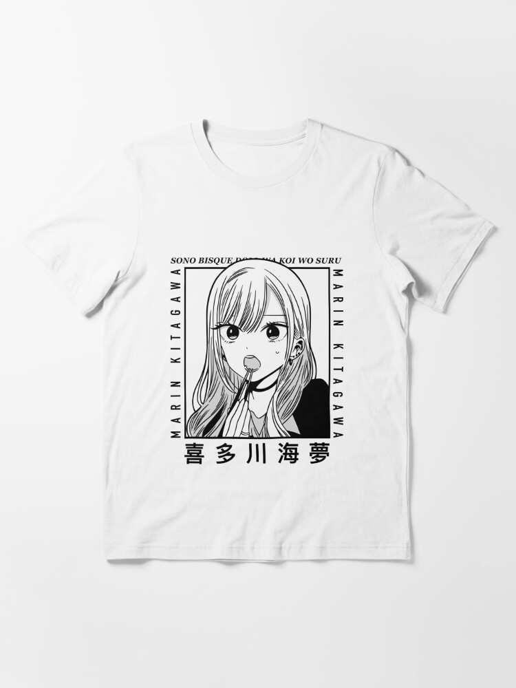 Sono Bisque Doll Wa Koi Wo Suru Kitagawa Marin Anime Tee T-shirt Short  Sleeve