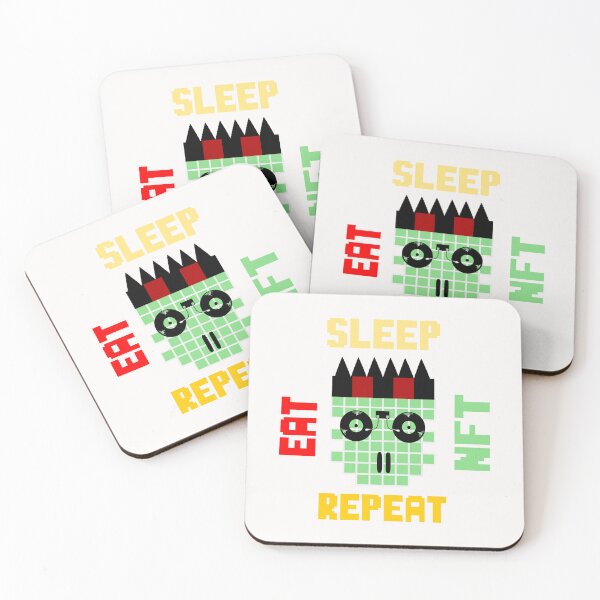 Item preview,  i love NFT ,Eat Sleep Nft Repeat designed and sold by jaml-12.