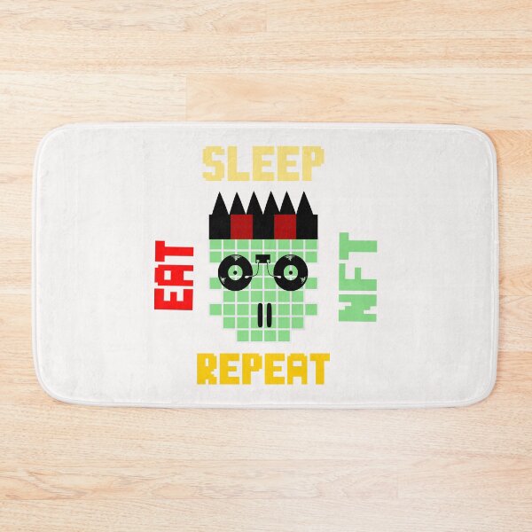 Item preview,  i love NFT ,Eat Sleep Nft Repeat designed and sold by jaml-12.