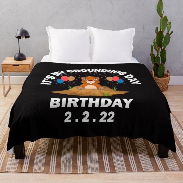 Item preview, It's My Groundhog Day Birthday 2.2.22,cool Groundhog lovers designed and sold by LUXE SHIRT.