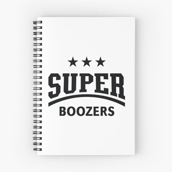 Item preview, Super Boozers (Drinking Team / Booze / Alcohol / Black) designed and sold by MrFaulbaum.