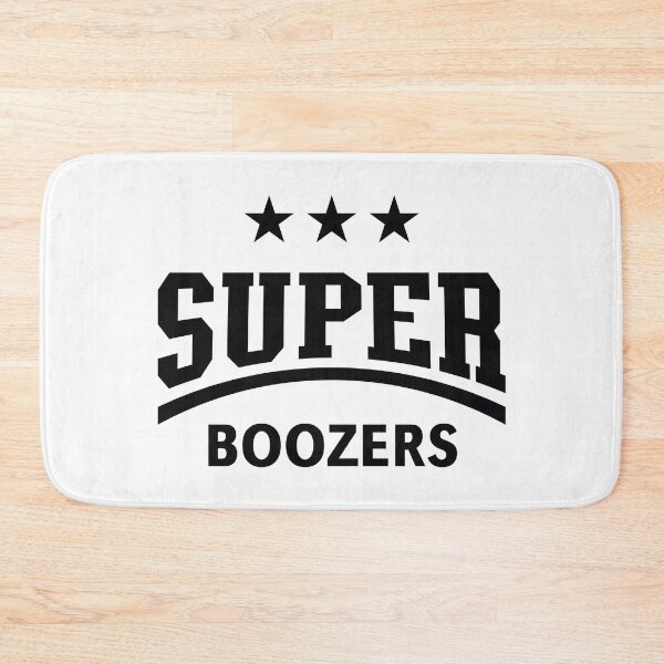 Item preview, Super Boozers (Drinking Team / Booze / Alcohol / Black) designed and sold by MrFaulbaum.