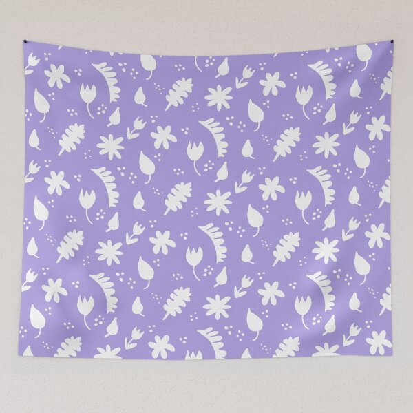 Item preview, Purple lavender and White floral designed and sold by DemonicGloom.