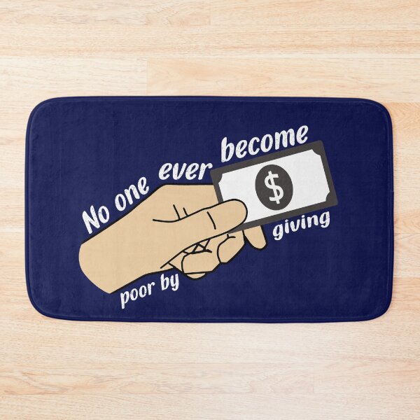 Item preview, No one has ever become poor by giving designed and sold by fricostyle.