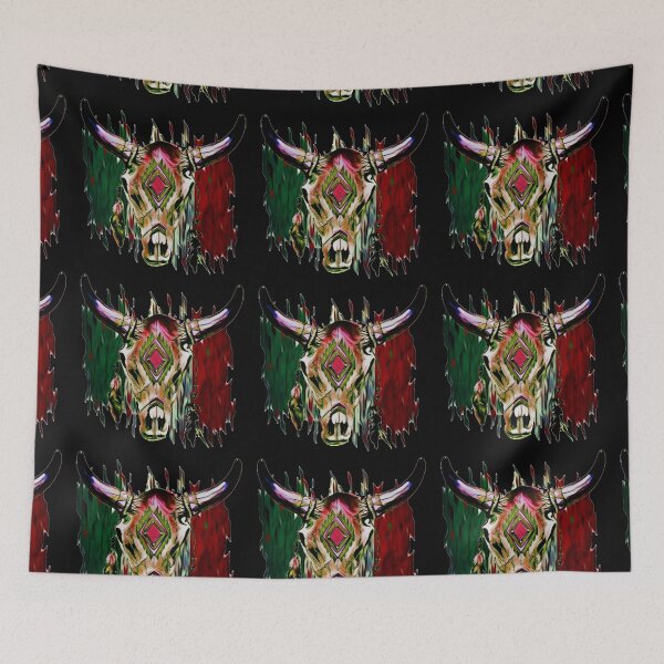Item preview, Mexican Bull Skull designed and sold by Jessiedayz.