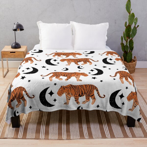Item preview, Tiger Moon White designed and sold by susycosta.