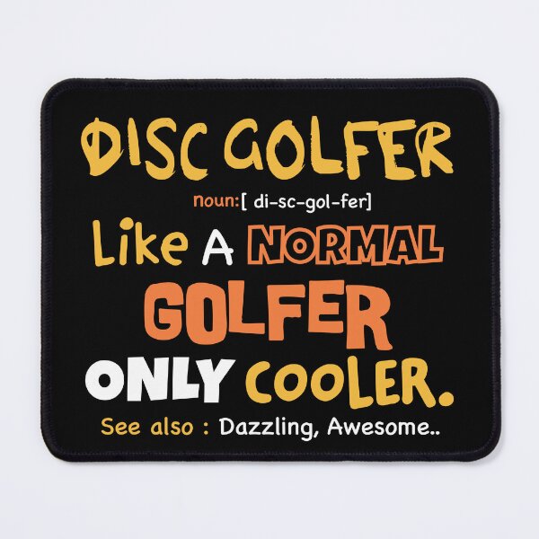 Item preview, Funny Disc Golfer definition, Frisbee Golf, disc golf lover gift idea designed and sold by anodyle.