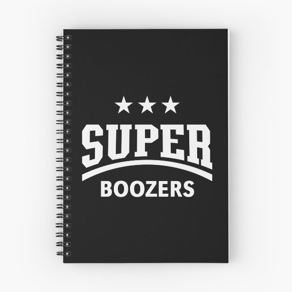 Item preview, Super Boozers (Drinking Team / Booze / Alcohol / White) designed and sold by MrFaulbaum.
