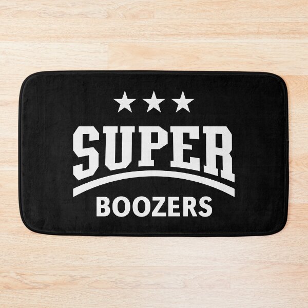Item preview, Super Boozers (Drinking Team / Booze / Alcohol / White) designed and sold by MrFaulbaum.