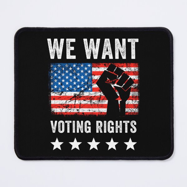 Item preview, We Want Voting Rights - Stand Against Voter Suppression designed and sold by retrodesigner14.