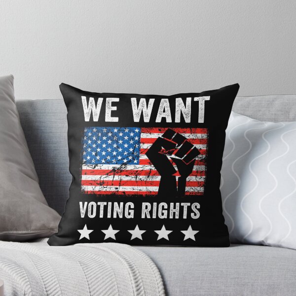 Item preview, We Want Voting Rights - Stand Against Voter Suppression designed and sold by retrodesigner14.