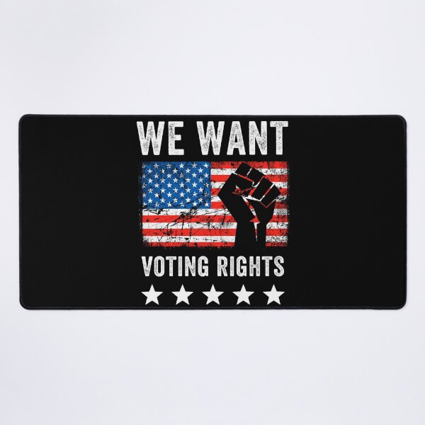 Item preview, We Want Voting Rights - Stand Against Voter Suppression designed and sold by retrodesigner14.