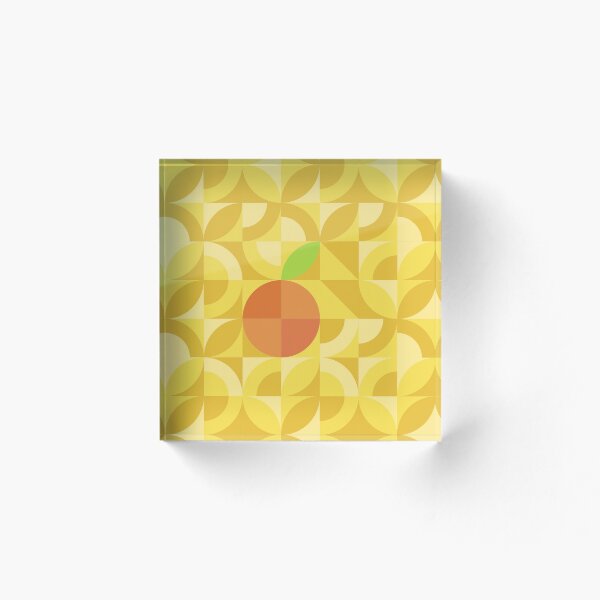 Item preview, Orange Geometric Art - Patterns  designed and sold by Cytonile.
