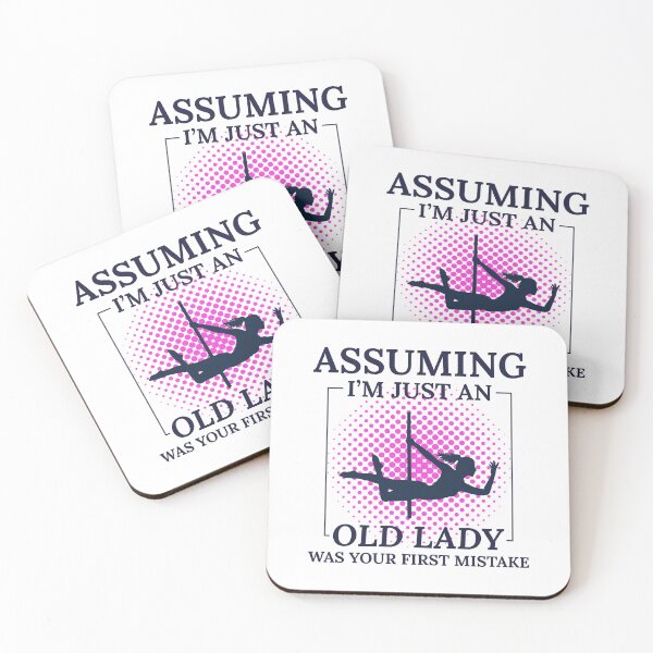 Item preview, Pole Sport Dance Dancer Acrobatics Grandma Funny  designed and sold by CuteDesigns1.