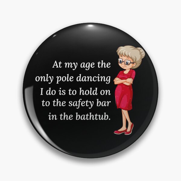 Item preview, Pole Sport Dance Dancer Acrobatics Grandma Funny designed and sold by CuteDesigns1.