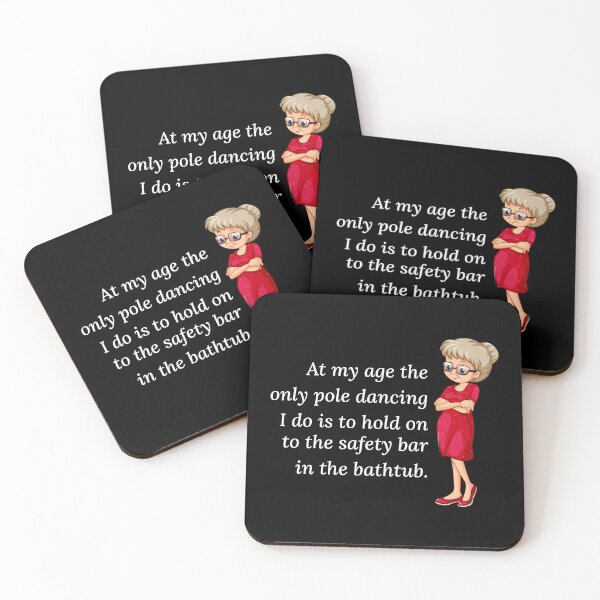 Item preview, Pole Sport Dance Dancer Acrobatics Grandma Funny designed and sold by CuteDesigns1.