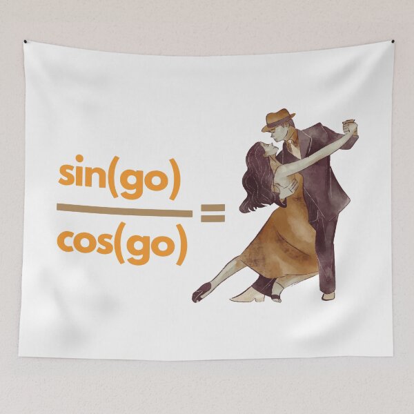 Item preview, Funny Math Joke: Sine Cosine Tangent designed and sold by mschubbybunny.