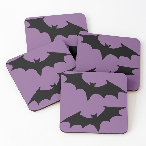 Item preview, Dull Purple and black bat print designed and sold by DemonicGloom.