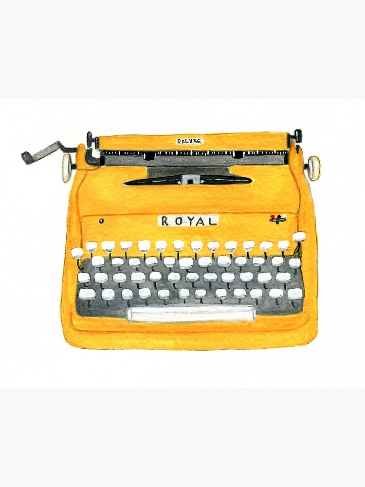 "Vintage Typewriter" Poster for Sale by allybdesign Redbubble