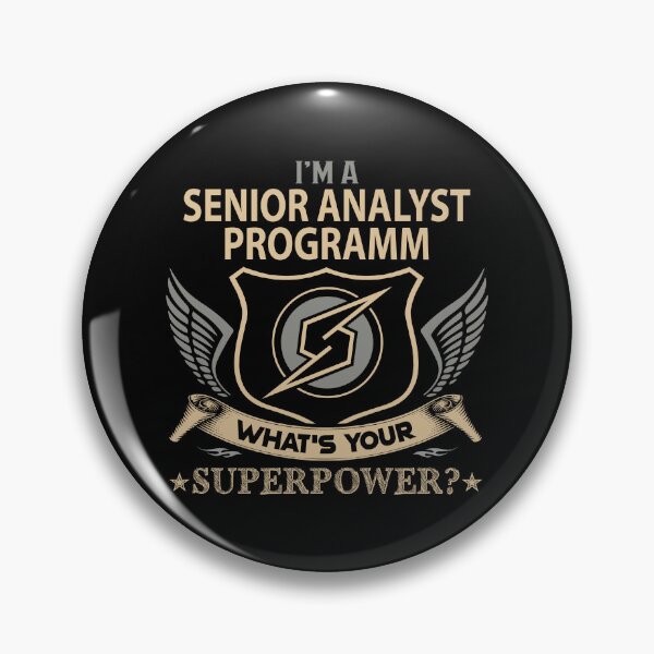 Artikelvorschau, Senior Analyst Programm T-Shirt - Was ist Ihr Supermacht-Job-Geschenkartikel-T-Stück entworfen und verkauft von tamburroallena.