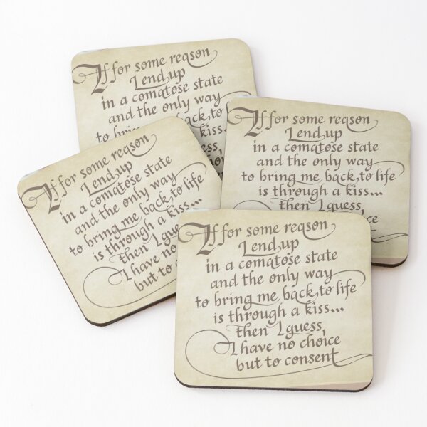 Item preview, Euphoria Sleeping Beauty Letter designed and sold by reydotcom.