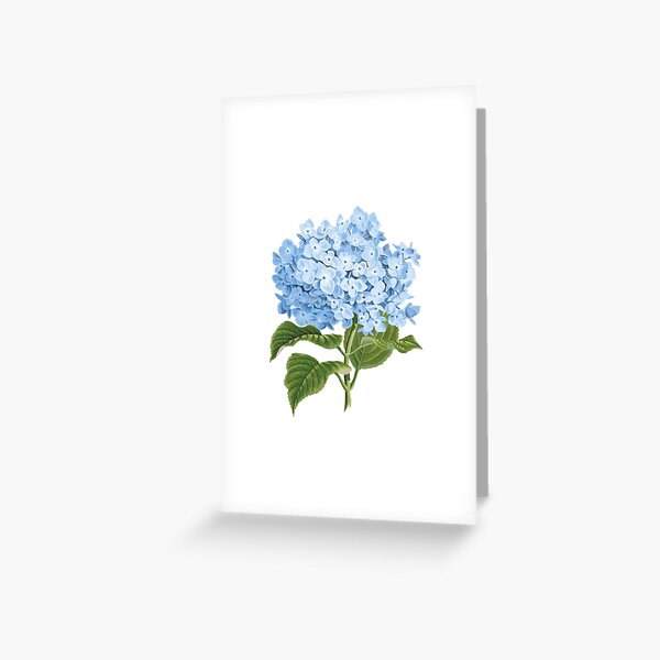 Item preview, Hydrangea Flower In Blue designed and sold by Adidit.