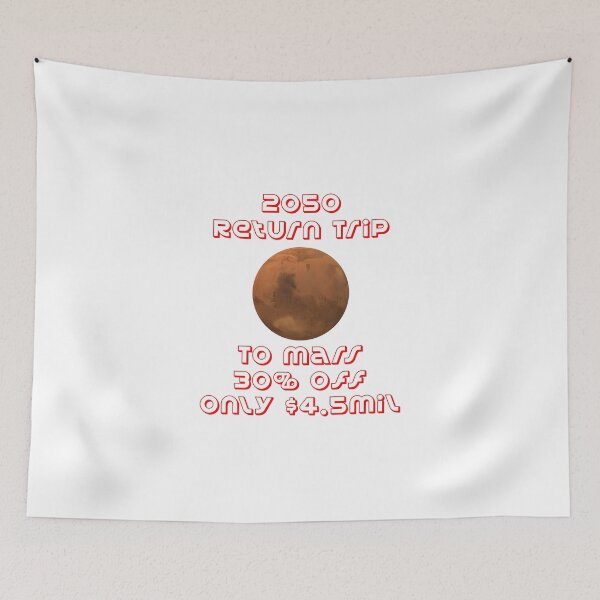 Item preview, 2050 Return Trip To Mars 30% off Only 4.5mil designed and sold by MottoDigging.