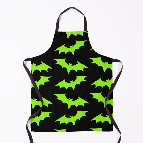 Item preview, Neon green and black bat print designed and sold by DemonicGloom.
