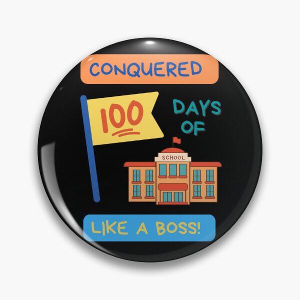 Item preview, Conquered 100 Days Of School designed and sold by Wearablepsa.