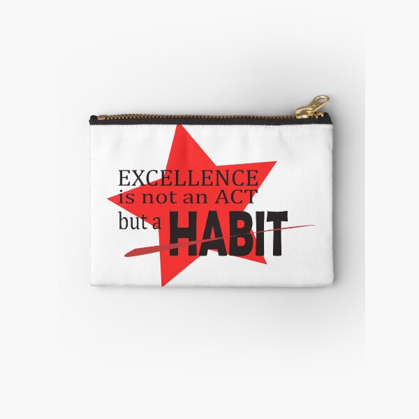 Item preview, Excellence is not an act but a habit_Aristotle quote designed and sold by LovePhilosophy.