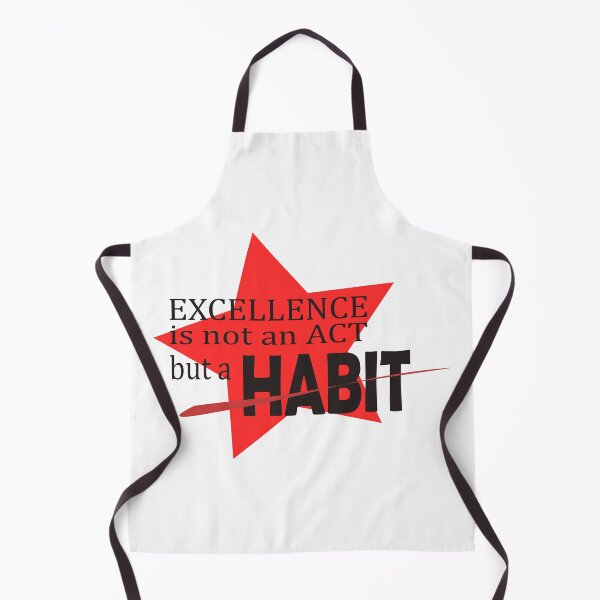 Item preview, Excellence is not an act but a habit_Aristotle quote designed and sold by LovePhilosophy.