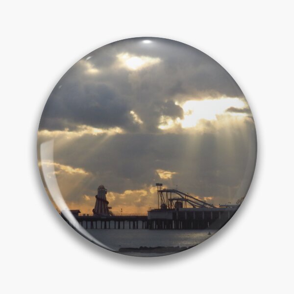 Item preview, January Skyscape, Clacton Pier designed and sold by wiggyofipswich.