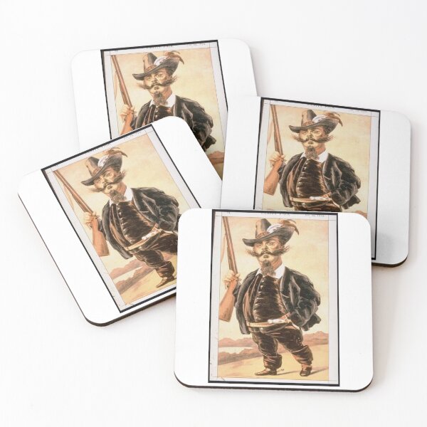 Item preview, James Tissot - Sovereigns No 7 - Caricature of Victor Emmanuel II of Italy designed and sold by PeacefulRiver.