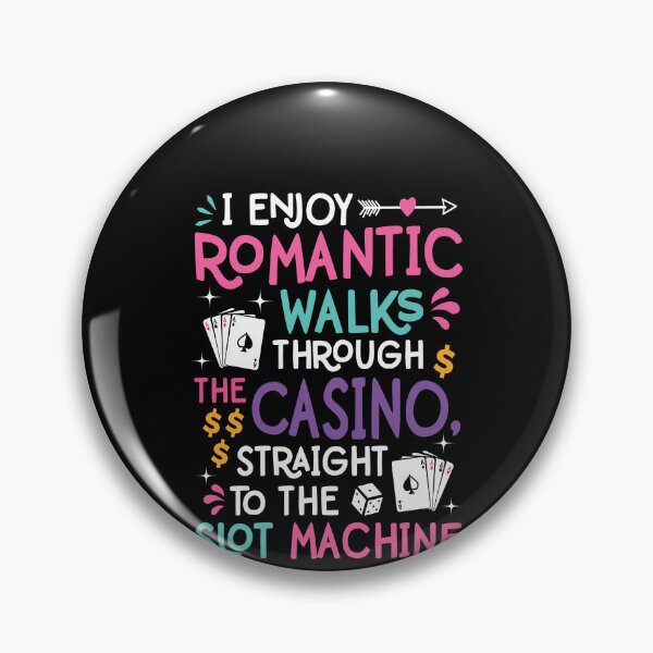 Item preview, I Enjoy Romantic Walks Through The Casino Straight To The Slot Machine Shirt, Playing Cards Shirt, Casino Night Shirt, Funny Gambling Shirt designed and sold by aymob.