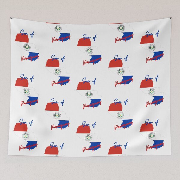 Item preview, Son of Paraguay Map Flag designed and sold by NovawayDirect.